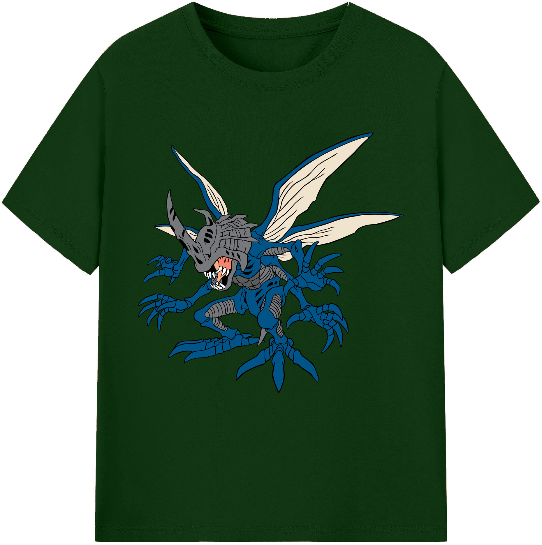 （画像用） Digimon デジタルモンスター/デジモン 綿100％半袖Tシャツ（フロントプリント）